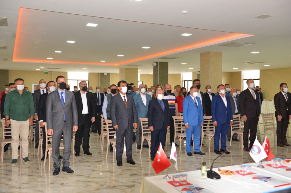 Masfed başkanı Aydın Erkoç güven tazeledi