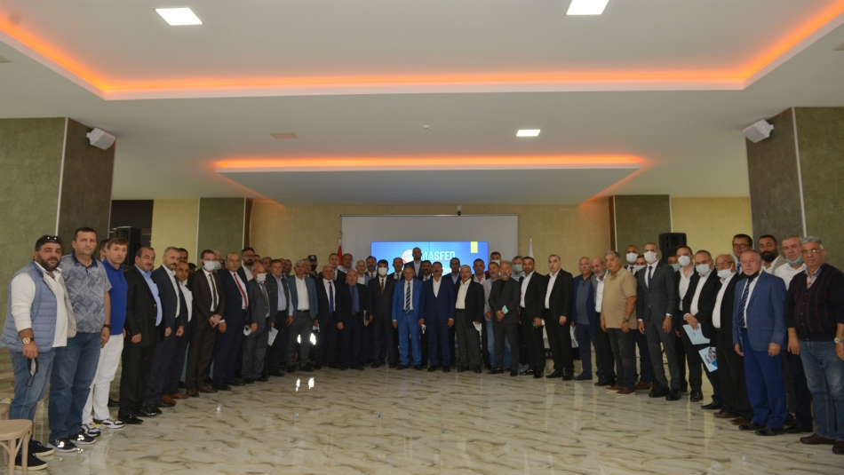 Masfed başkanı Aydın Erkoç güven tazeledi