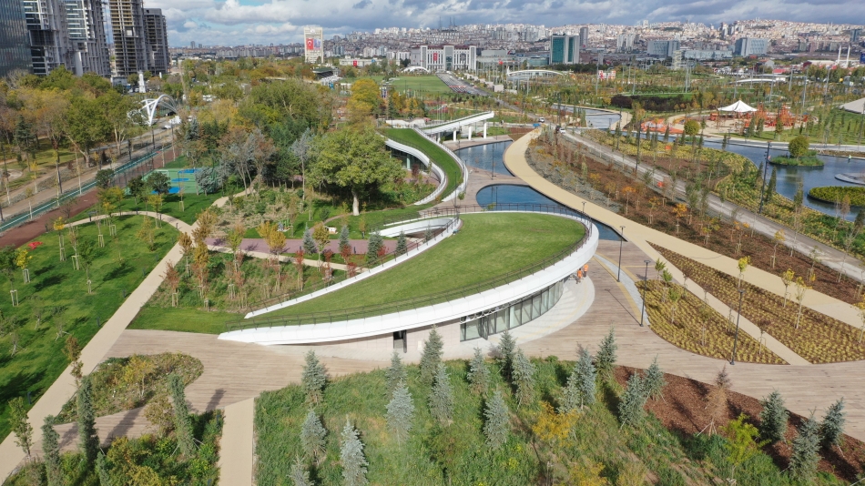 Ankara AKM Millet Bahçesi açıldı