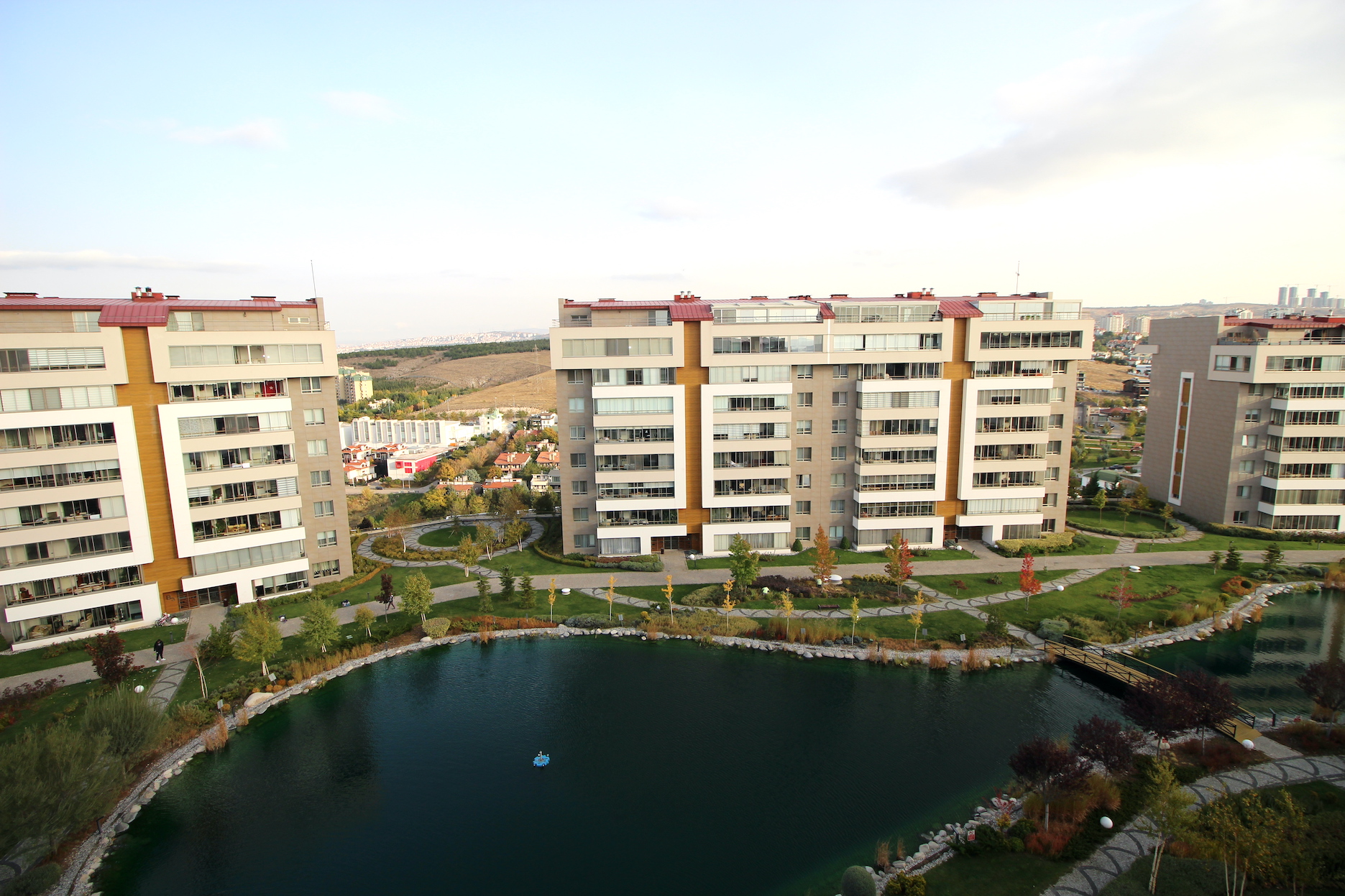 Beysu Konakları sitesinde satılık teras dubleks