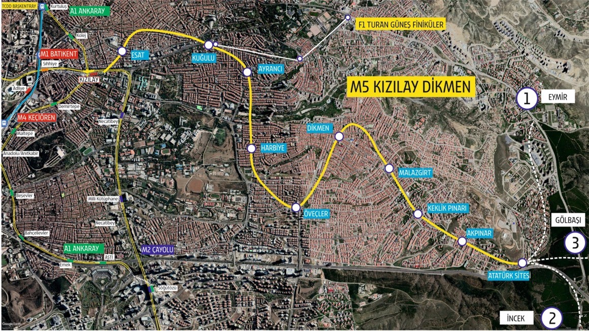 Ankara’da yapılacak 3 yeni metro hattının projeleri için imzalar atıldı