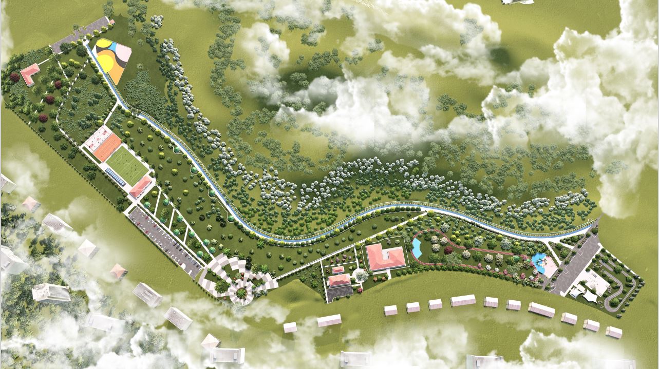 Beytepe’ye 130 bin m2’lik sosyal tesisler ile dolu park çalışması