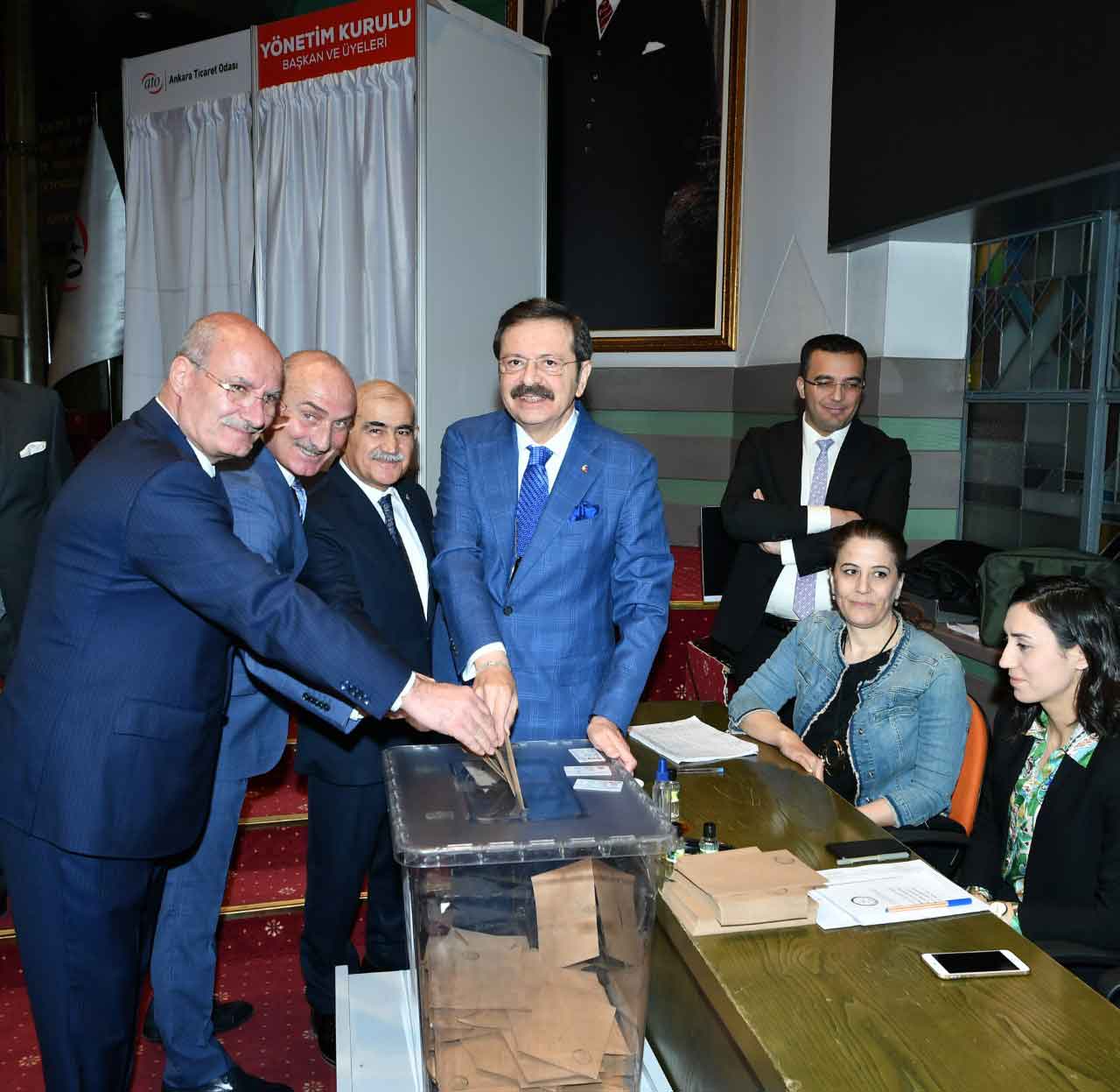 Gürsel Baran üçüncü kez ATO başkanı oldu