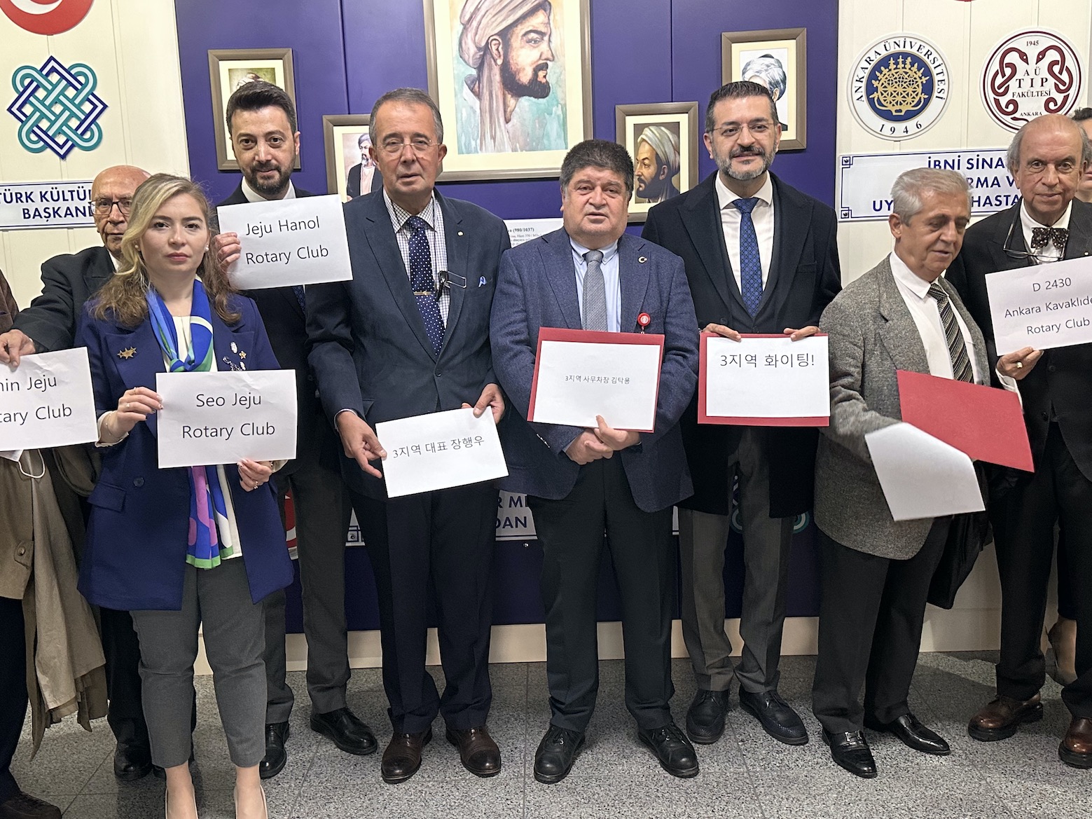 Ankara Kavaklıdere Rotary kulübünden hastalara destek