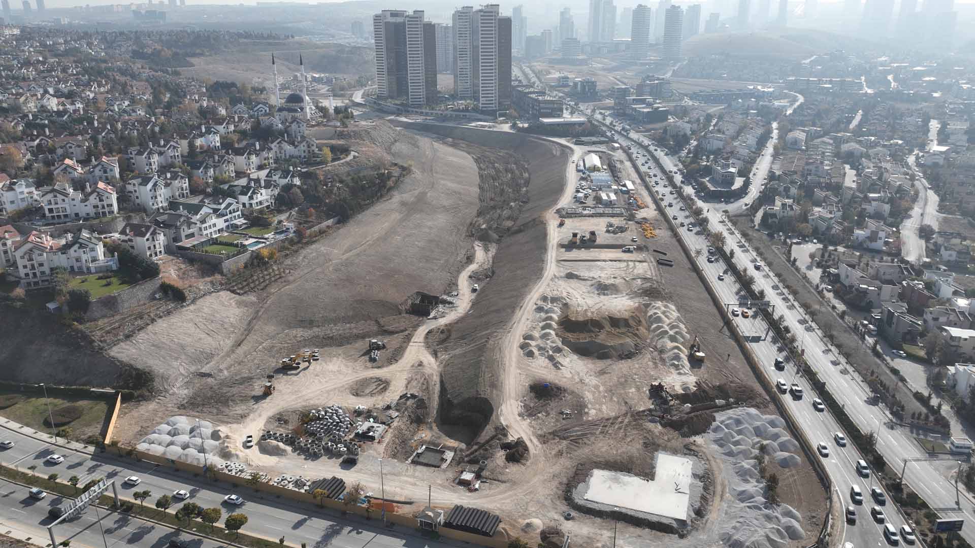 Beytepe’ye 130 bin m2’lik sosyal tesisler ile dolu park çalışması