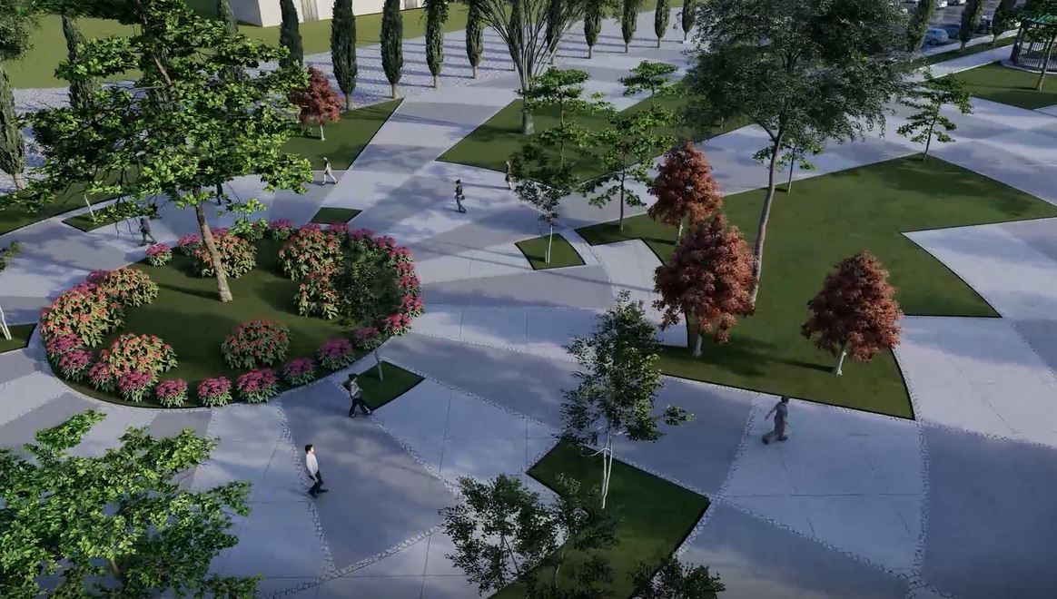 Beytepe’ye 130 bin m2’lik sosyal tesisler ile dolu park çalışması