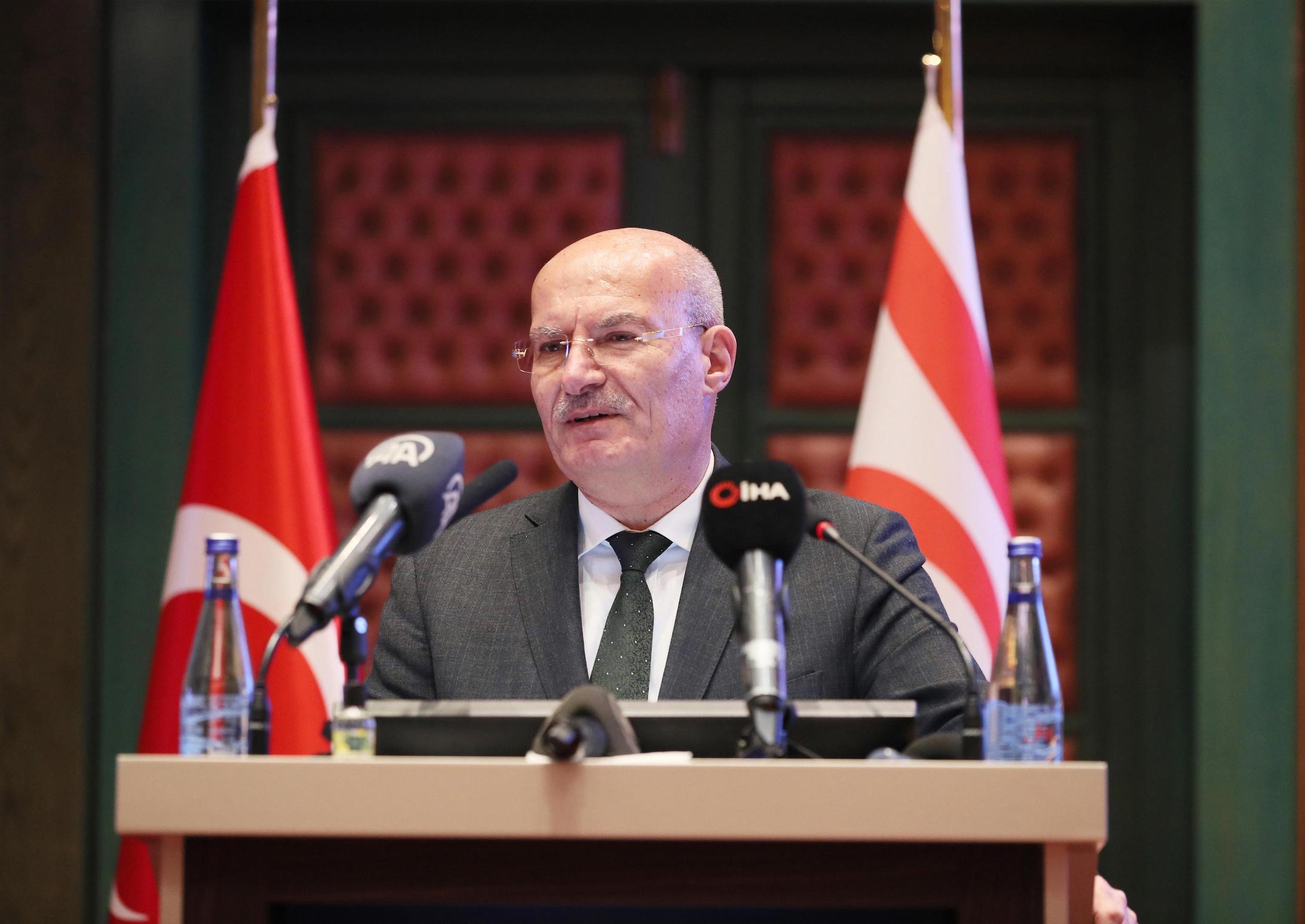 KKTC Cumhurbaşkanı Tatar, Ankara’da önemli mesajlar verdi