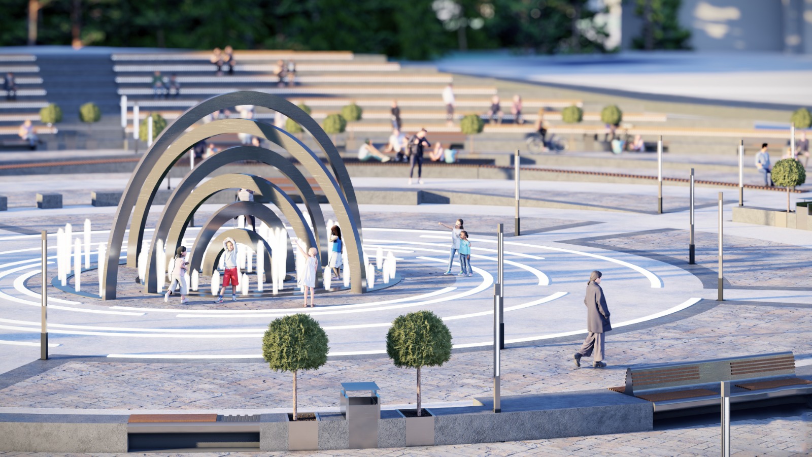 Çayyolu’na kent meydanı ve otopark yapılıyor
