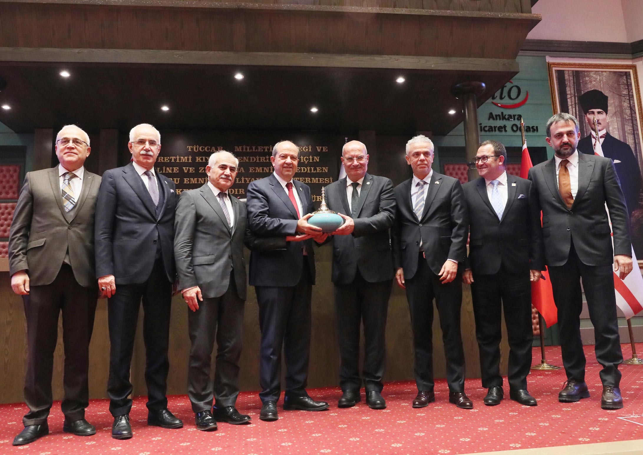KKTC Cumhurbaşkanı Tatar, Ankara’da önemli mesajlar verdi