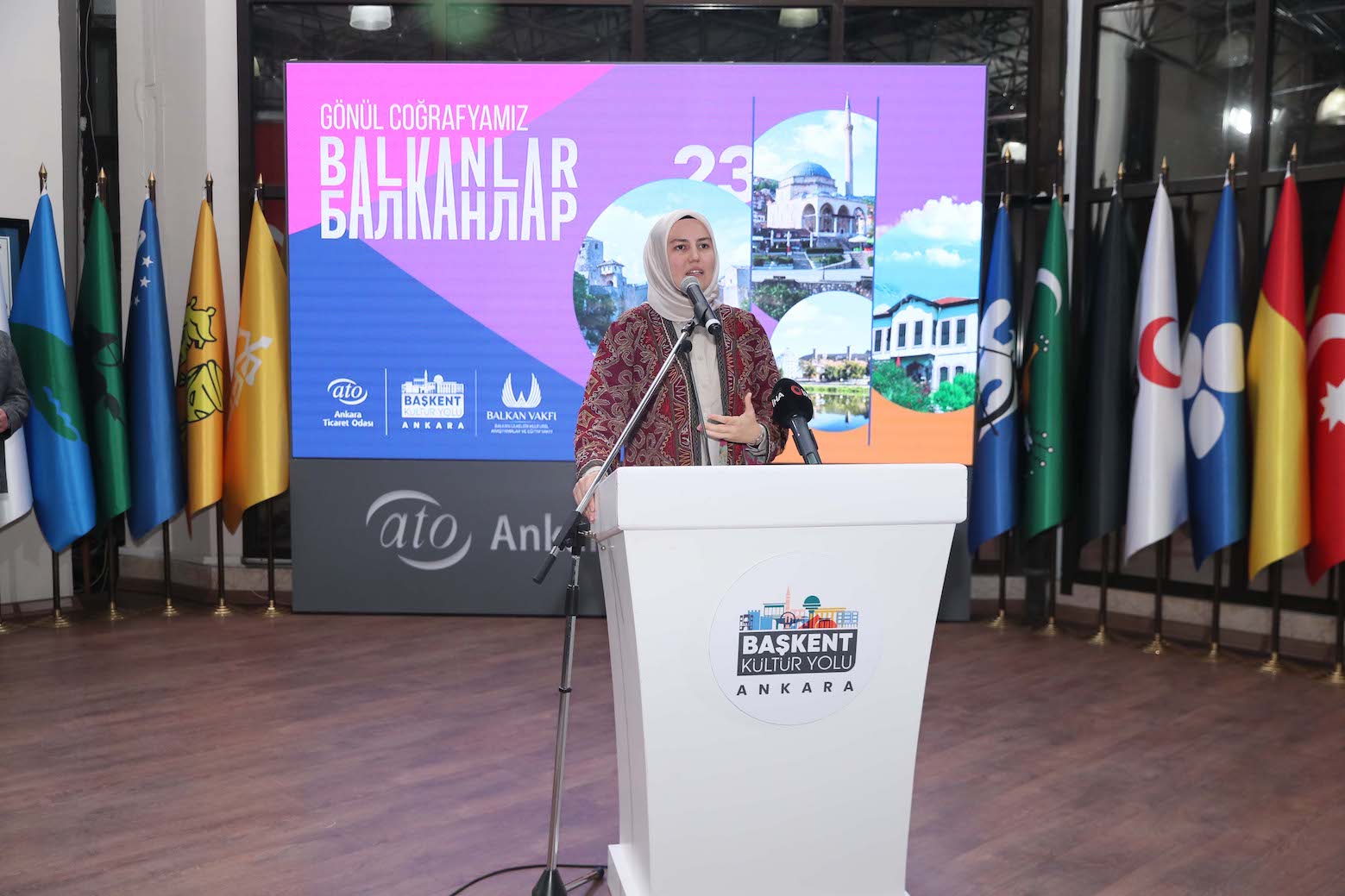 Gönül coğrafyamız balkanlar etkinliği ATO ev sahipliğinde yapıldı