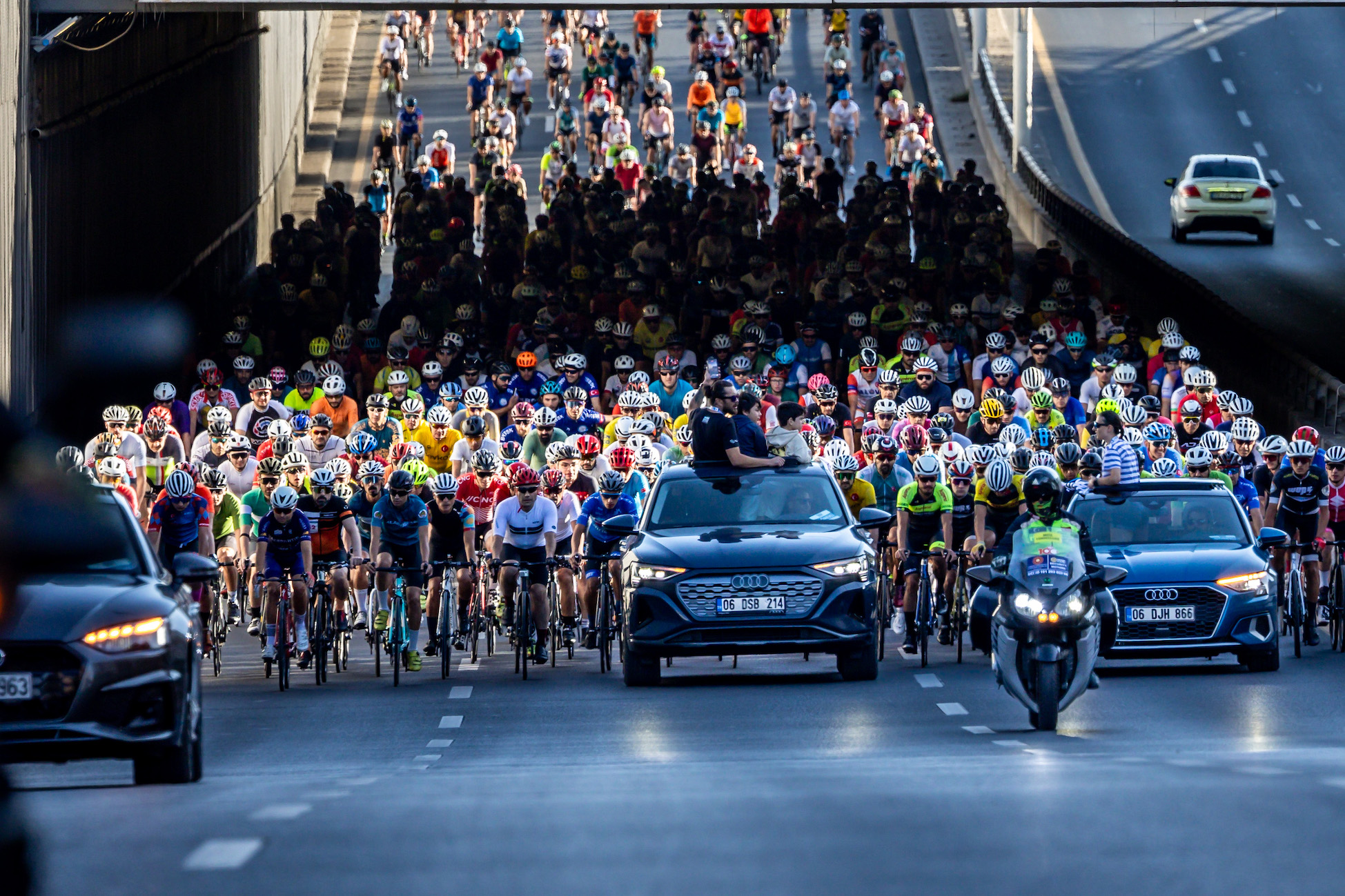 Ankara 'da Pedallar 100. yıl için döndü