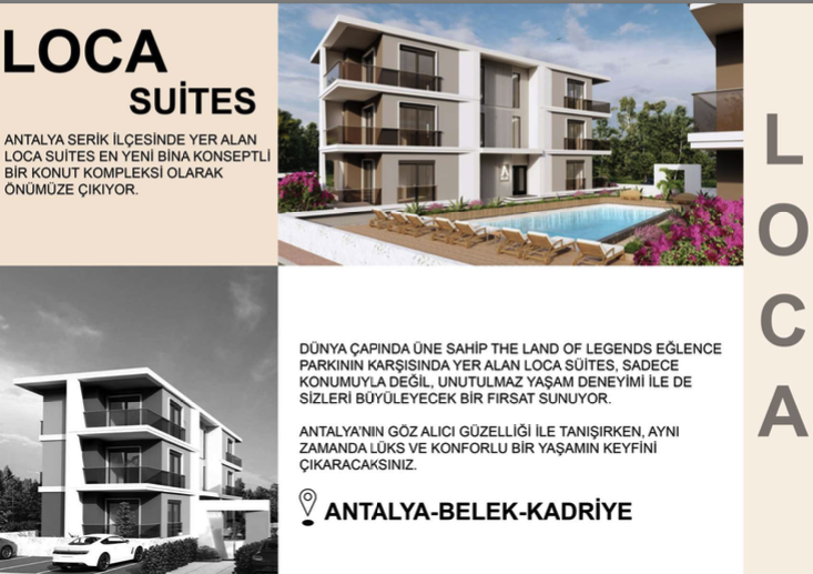 Ankaralı firmadan Antalya'ya butik konut projesi yatırımı