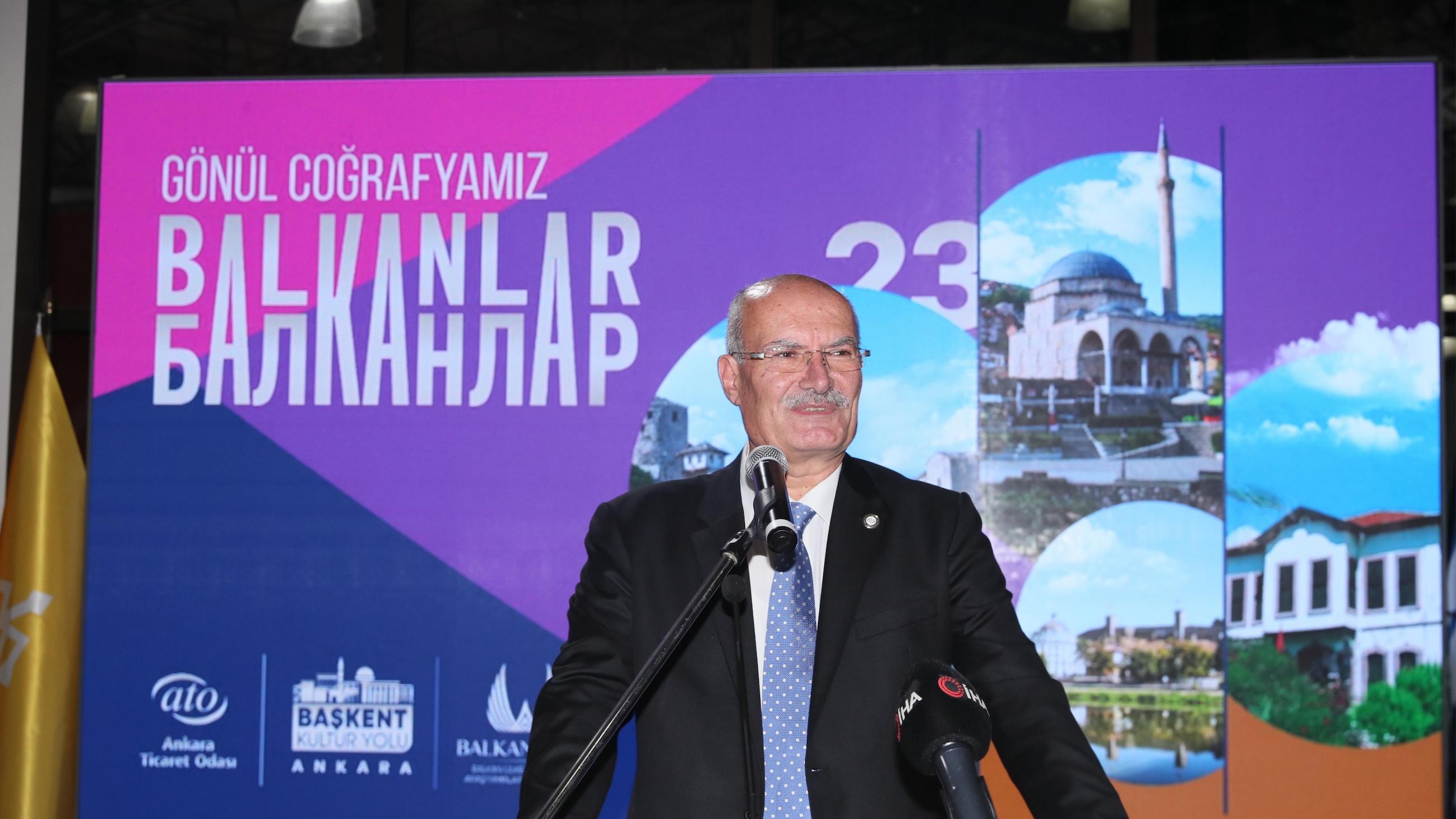 Gönül coğrafyamız balkanlar etkinliği ATO ev sahipliğinde yapıldı