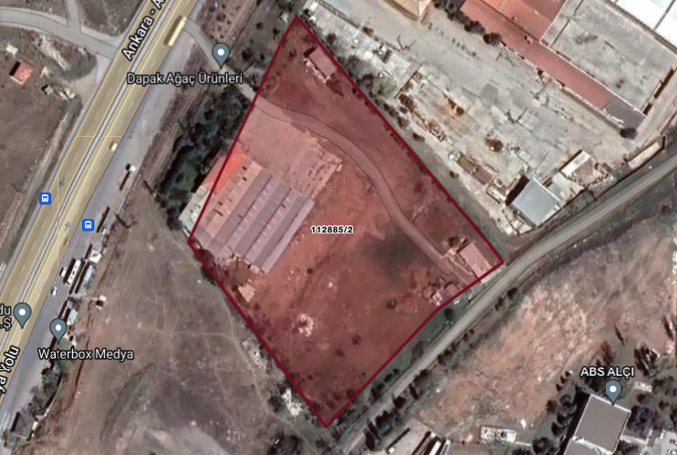 Ankara Konya yoluna cepheli 12 bin m2 sanayi arsası yatırım fırsatı sunuyor
