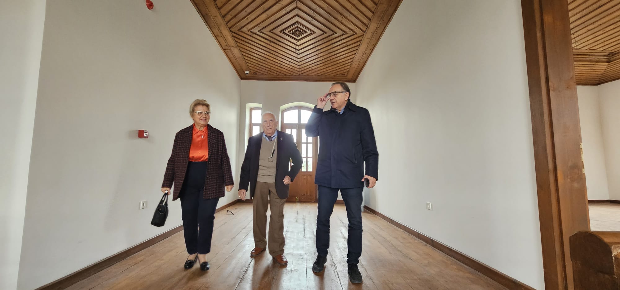 Ankara’daki çoban mektebi Halide edip Adıvar’ın torunu tarafından ziyaret edildi