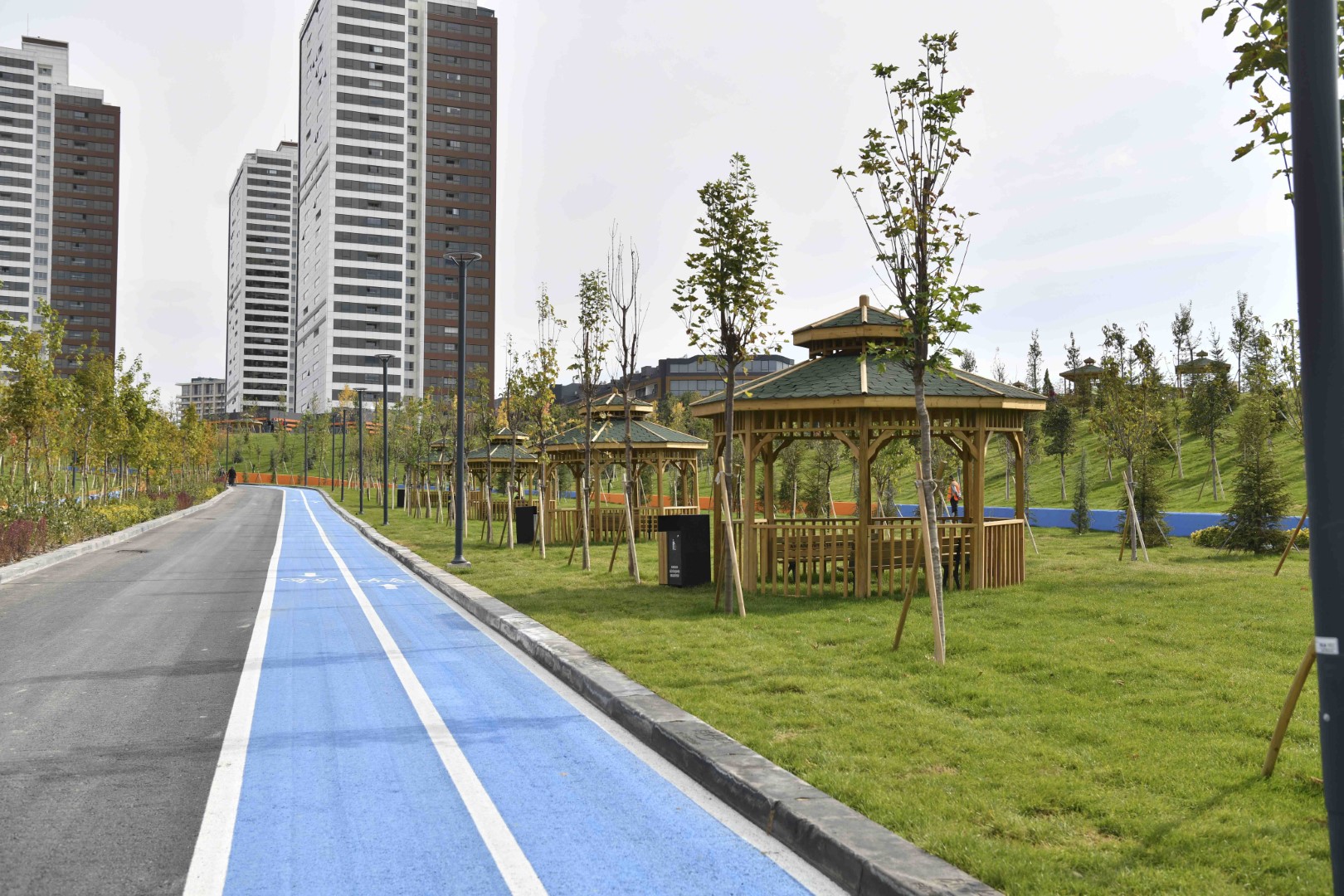 Ankara'ya 130 m2 'lik bir alanda yapılan Lodumlu parkı açıldı