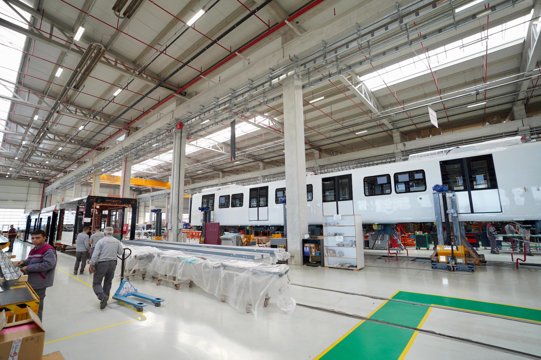 İstanbul’un metrosu Ankara’da üretiliyor