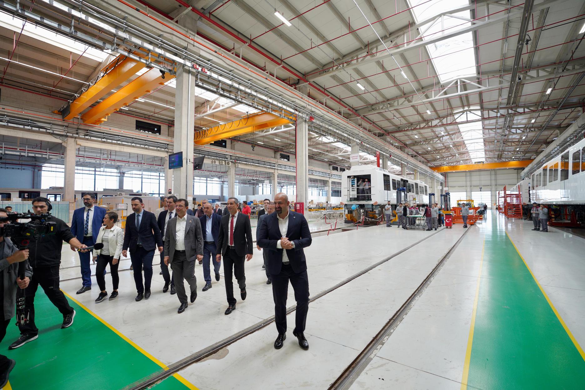 İstanbul’un metrosu Ankara’da üretiliyor