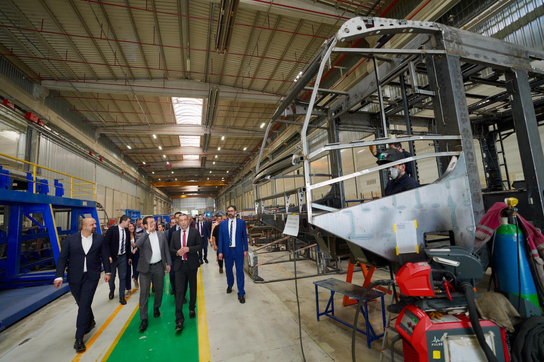 İstanbul’un metrosu Ankara’da üretiliyor
