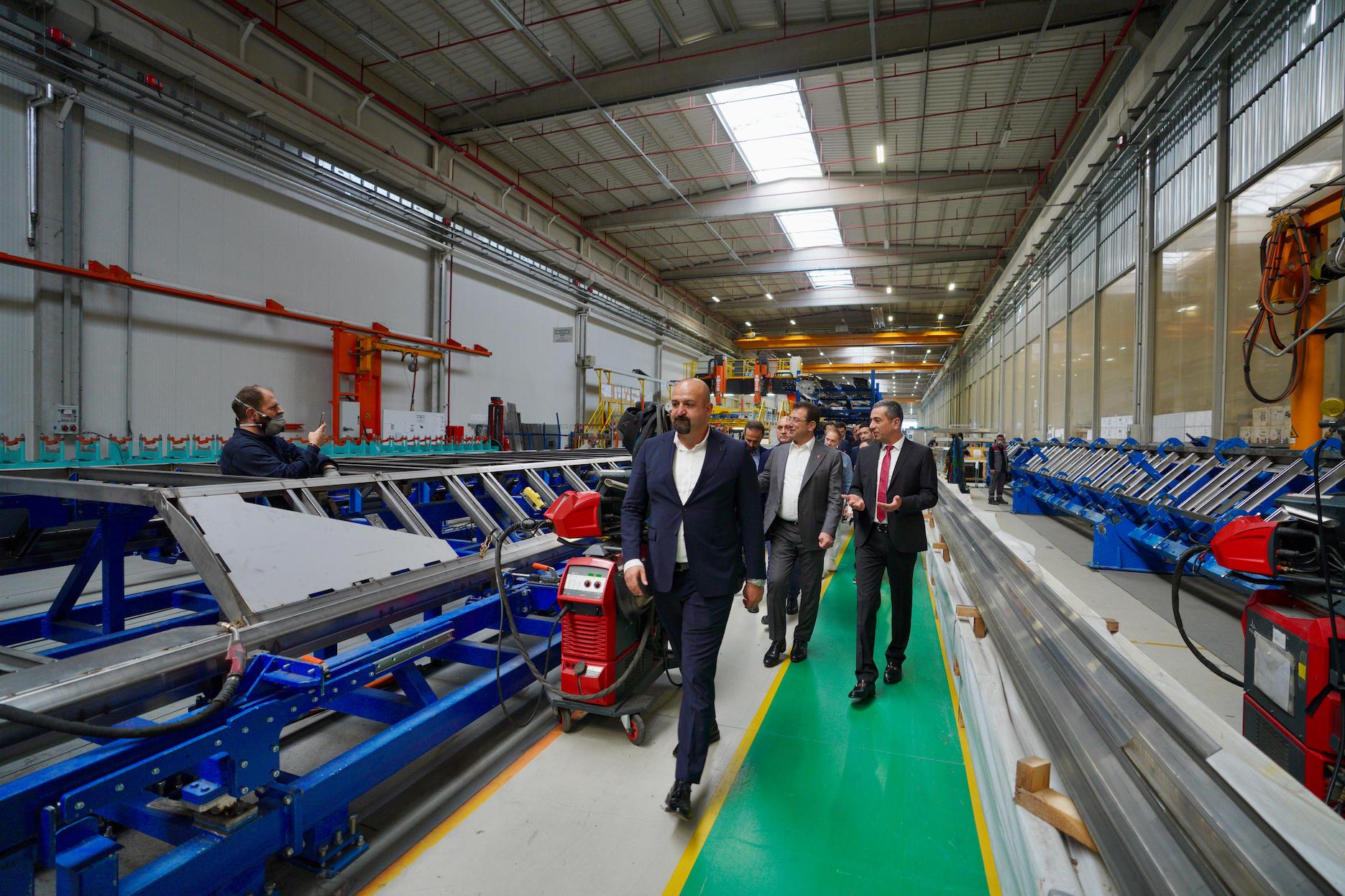 İstanbul’un metrosu Ankara’da üretiliyor