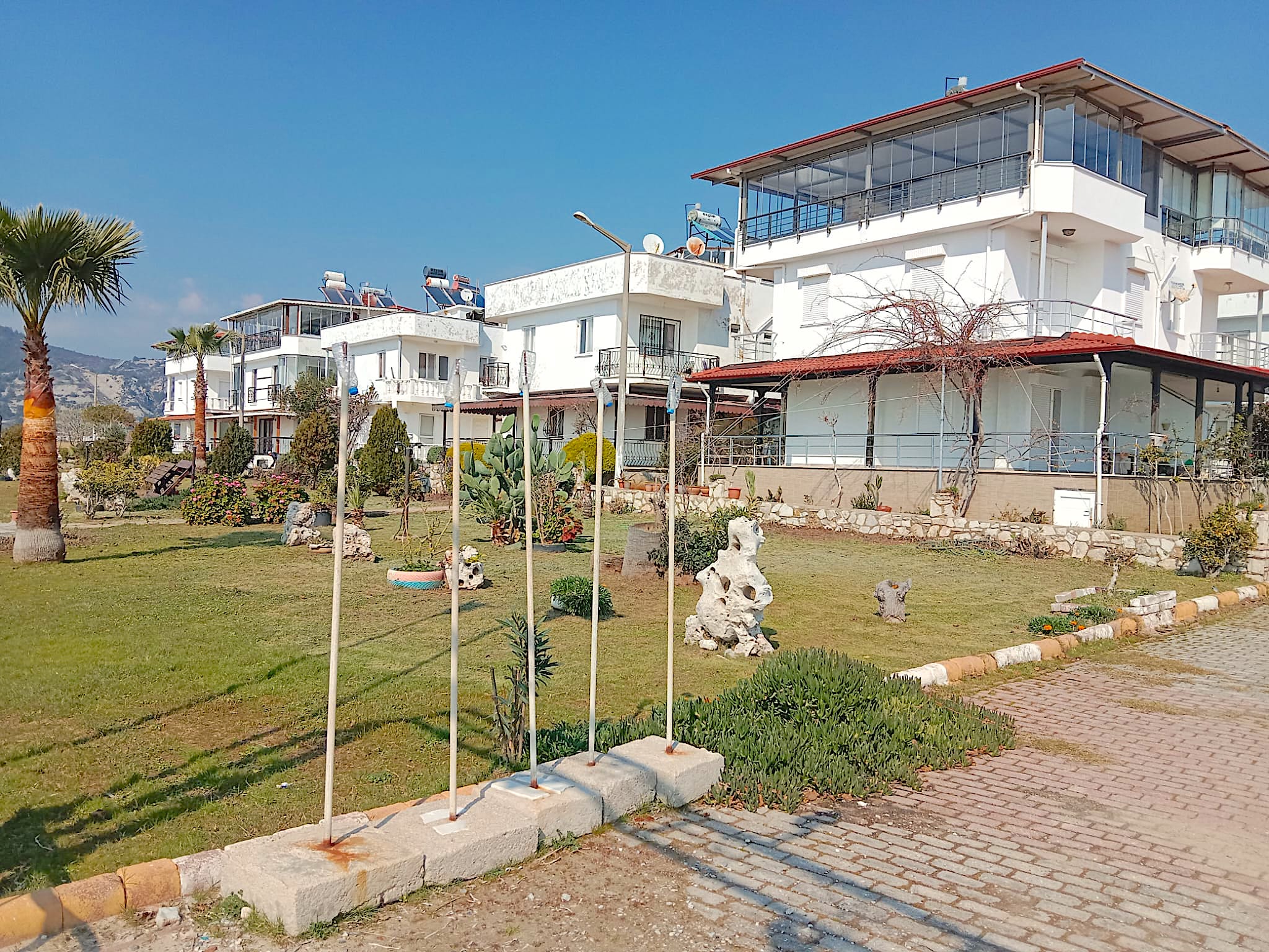 Bodrum Ören'de denize sıfır sitede tam müstakil yazlık villa
