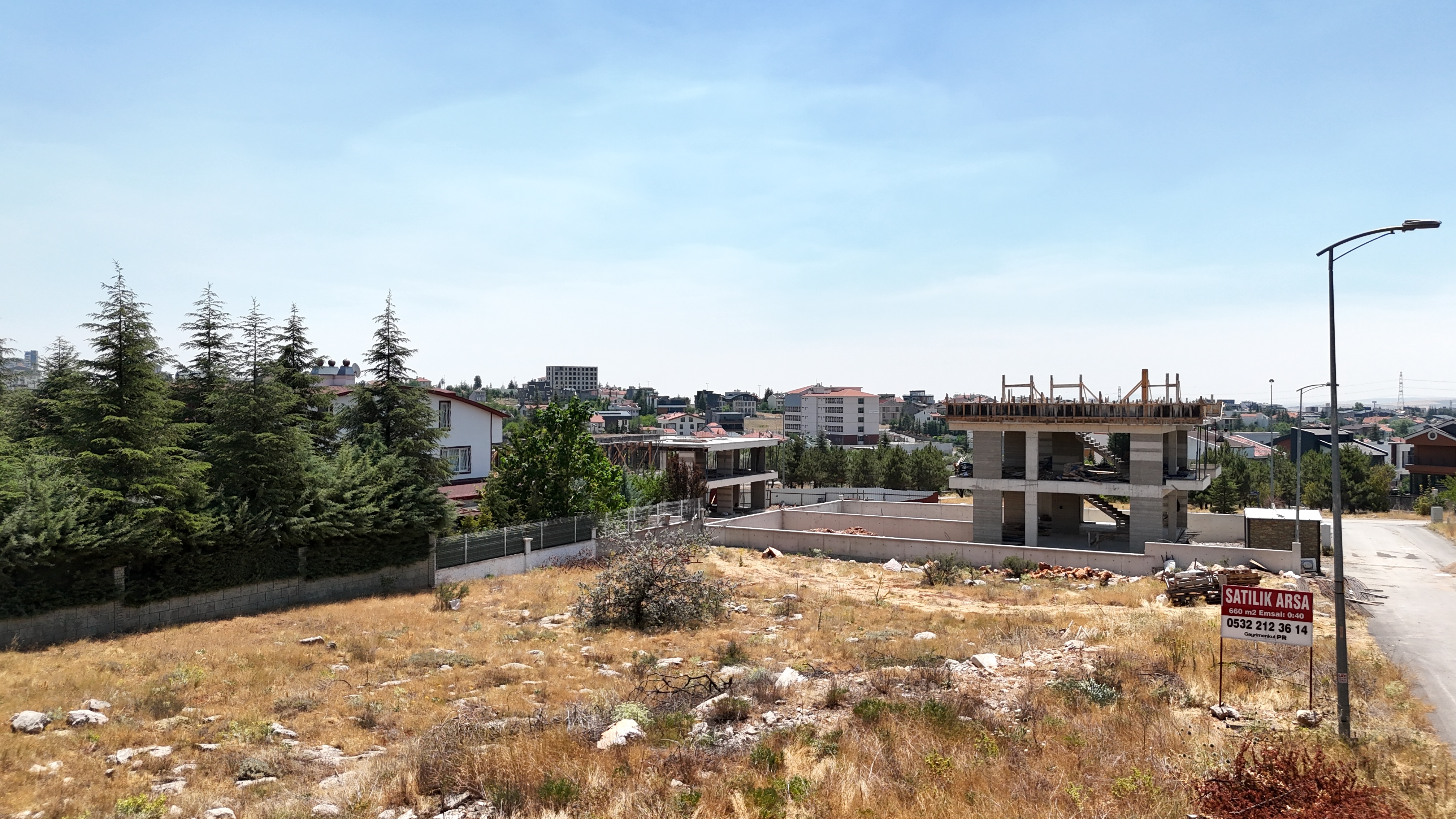Ahlatlıbel'de 1.320 m2 arsa yatırımcıların ilgisine sunuldu
