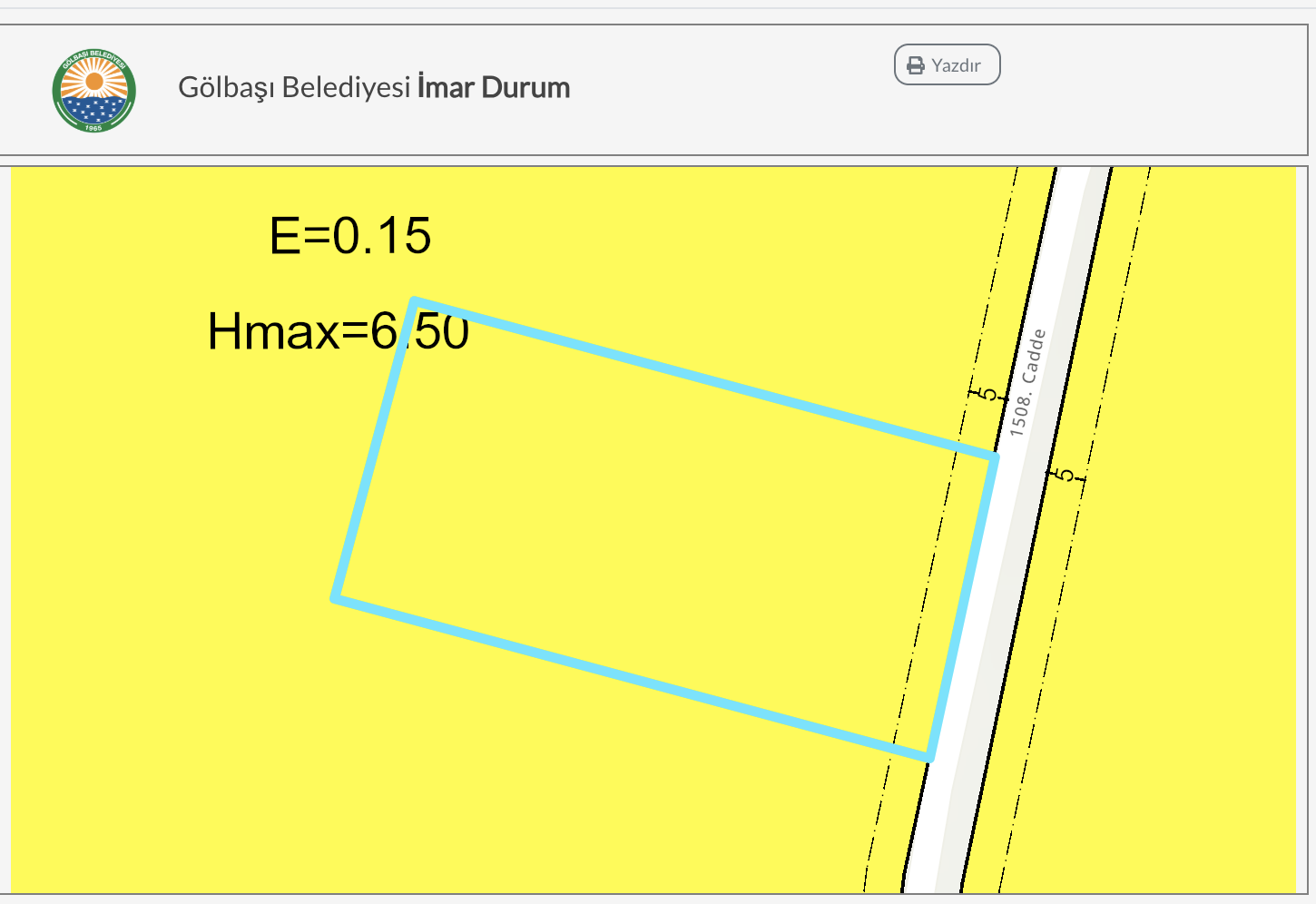 Gölbaşı Hacılarda 3 bin m2 satılık arsa yatırım fırsatı sunuyor
