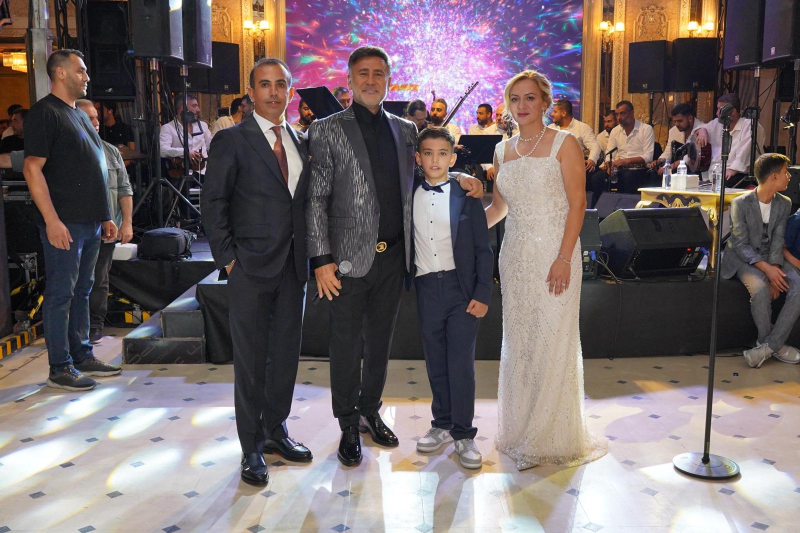 Fecri Aslan oğlu Mustafa için görkemli bir sünnet düğünü gerçekleştirdi