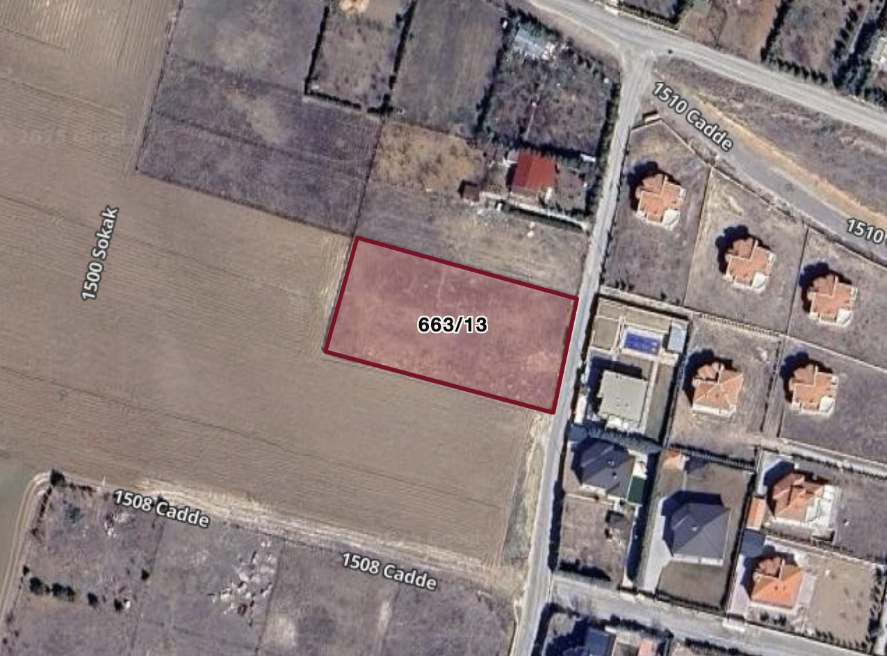 Gölbaşı Hacılarda 3 bin m2 satılık arsa yatırım fırsatı sunuyor