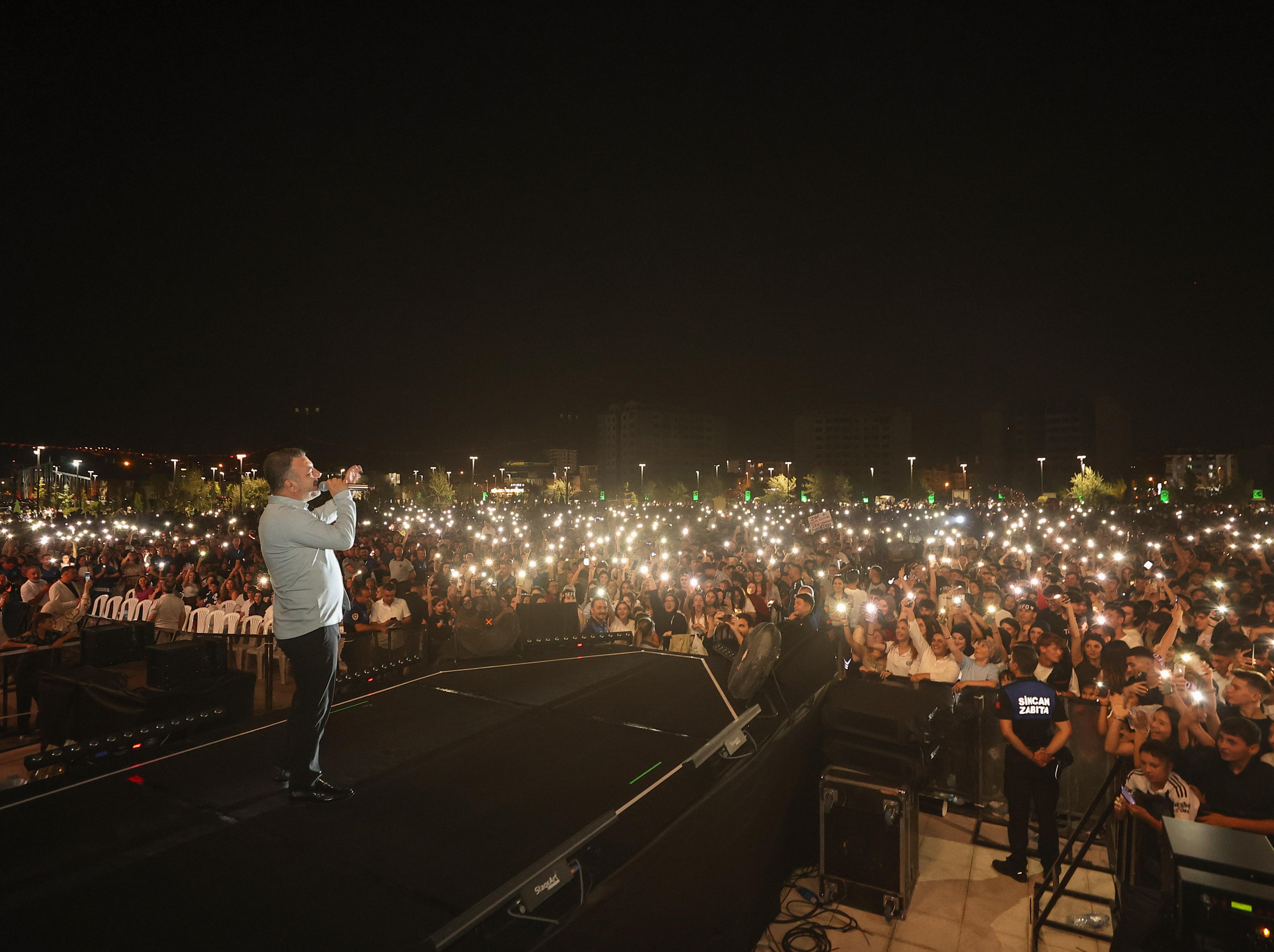 Sincan Park'ta yaz festivali coşkuyla başladı