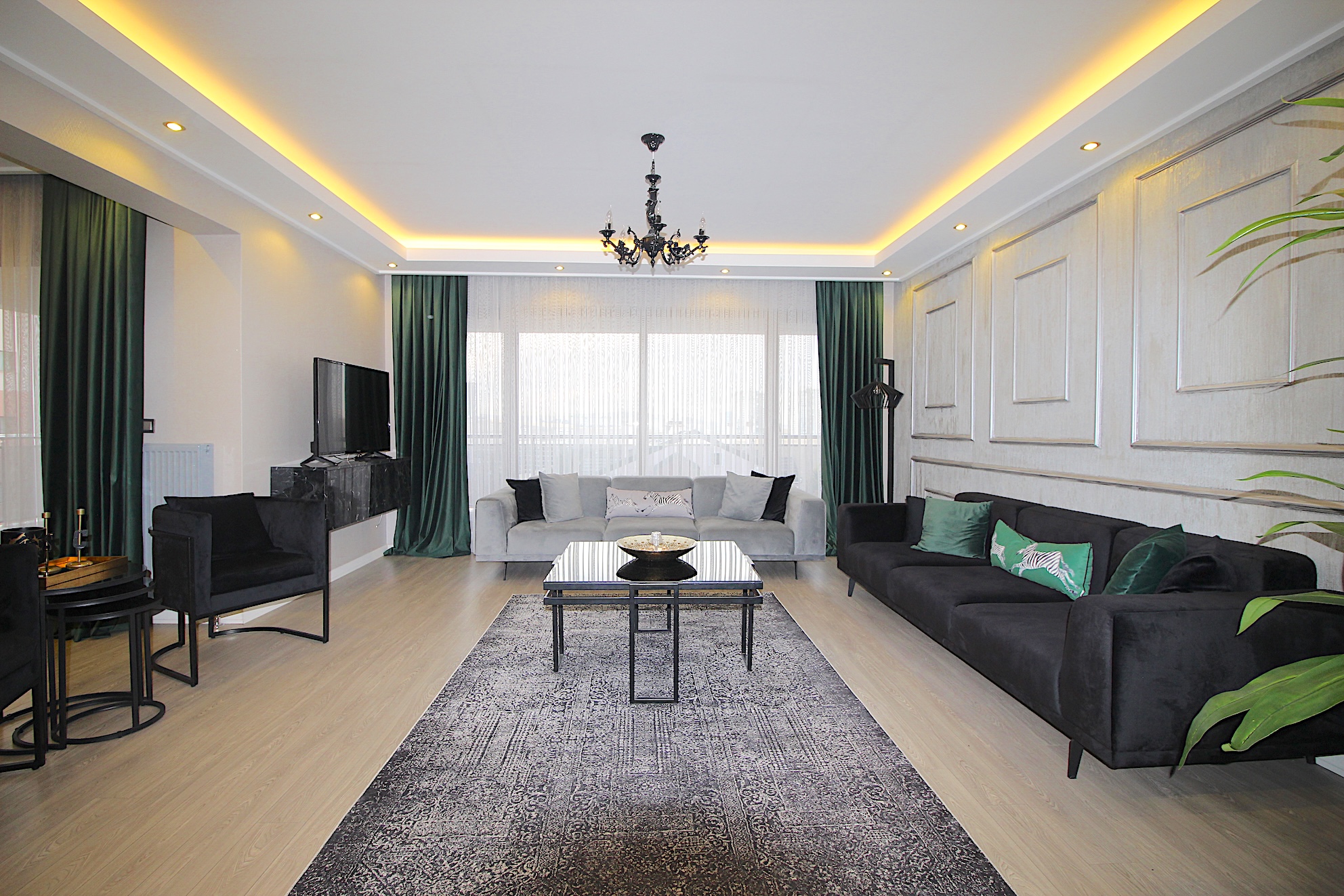 Çankaya Dodurga'da site içerisinde tam müstakil süper lüks villa