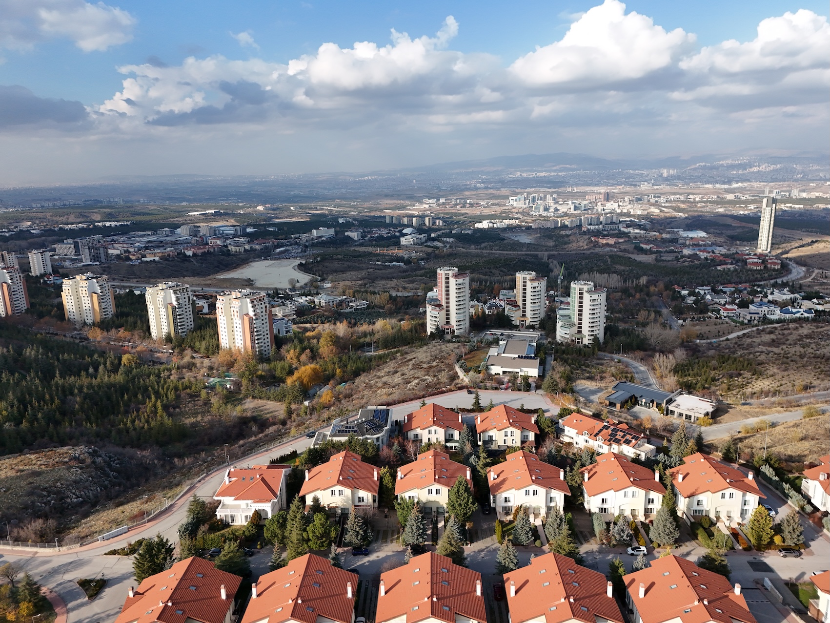 Ankara Bilkent Bahçe konutlarında villa