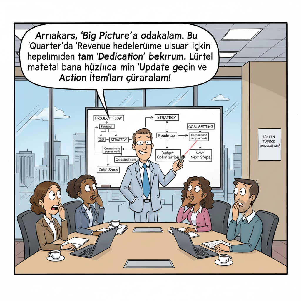 Ankara'da bir şirkette plaza dili konuşan personel işten çıkarıldı