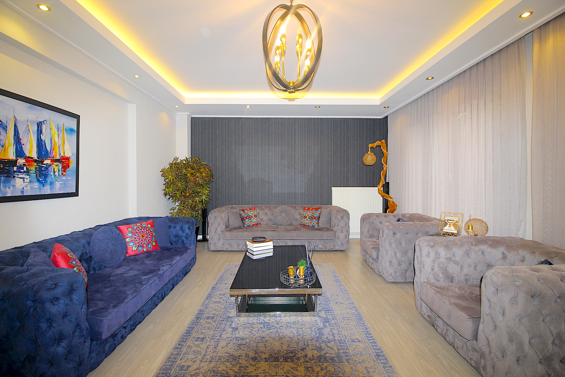 Çankaya Dodurga'da site içerisinde tam müstakil süper lüks villa