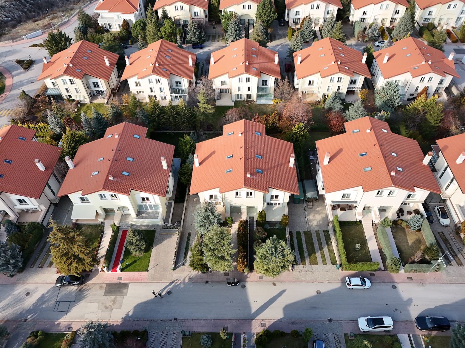 Ankara Bilkent Bahçe konutlarında villa