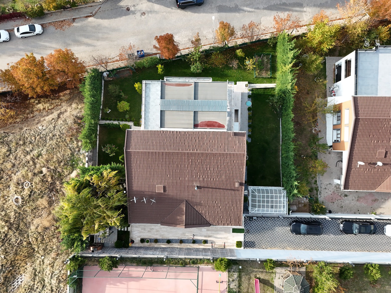 Çankaya Dodurga'da site içerisinde tam müstakil süper lüks villa