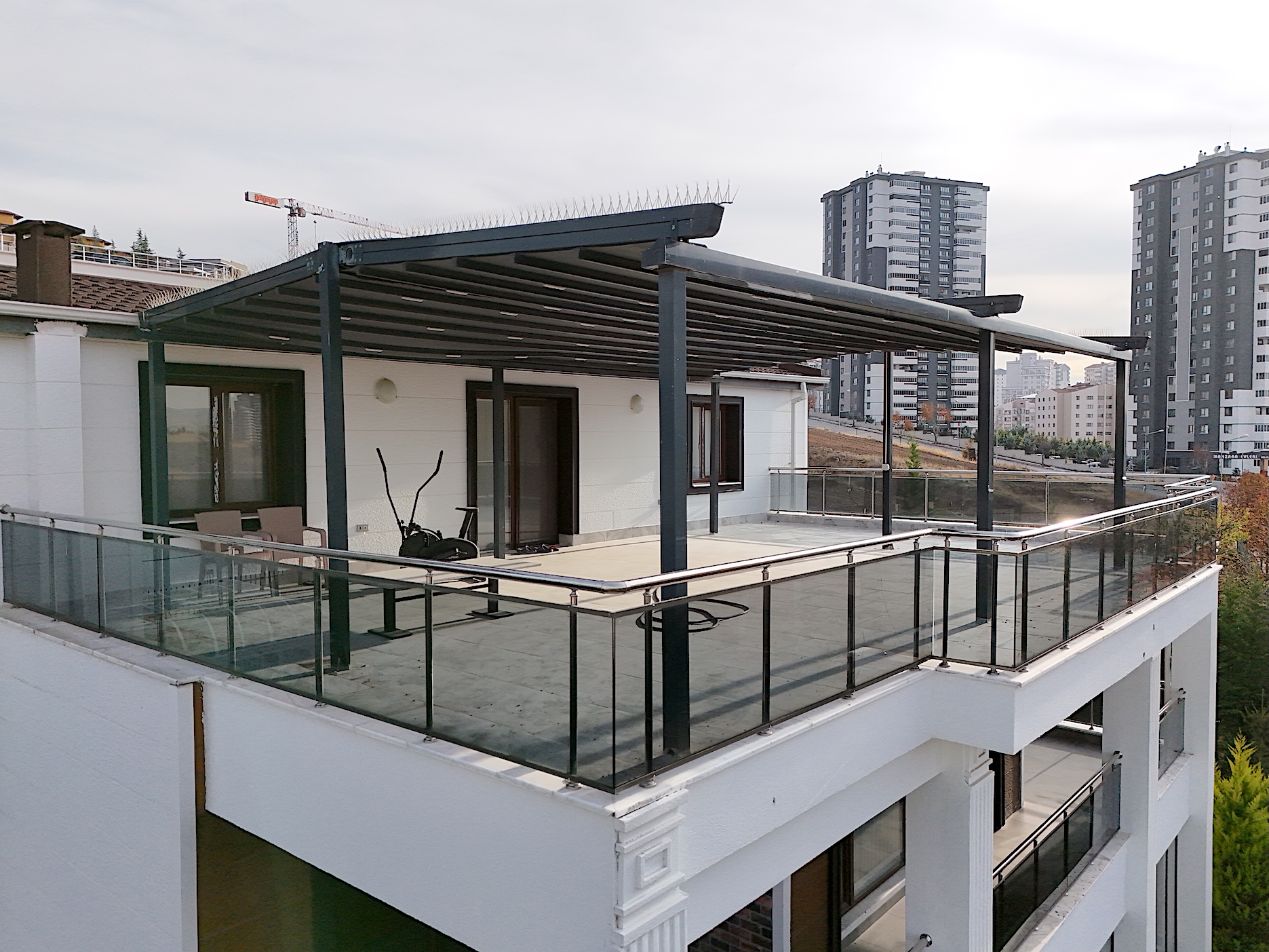 Çankaya Dodurga'da site içerisinde tam müstakil süper lüks villa