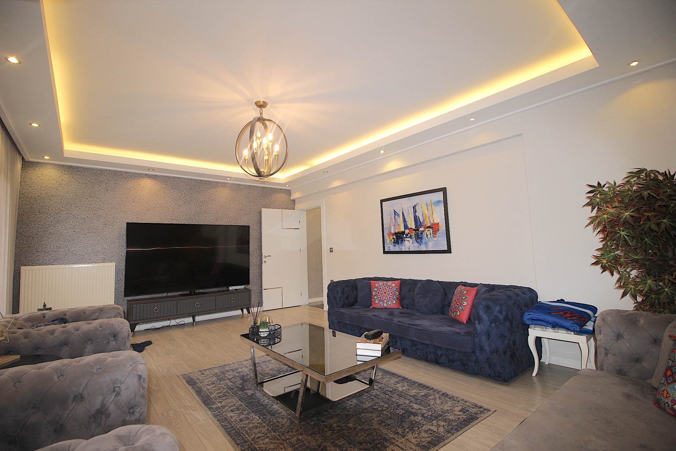 Çankaya Dodurga'da site içerisinde tam müstakil süper lüks villa