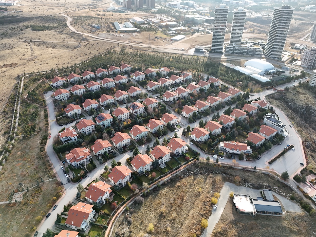 Ankara Bilkent Bahçe konutlarında villa