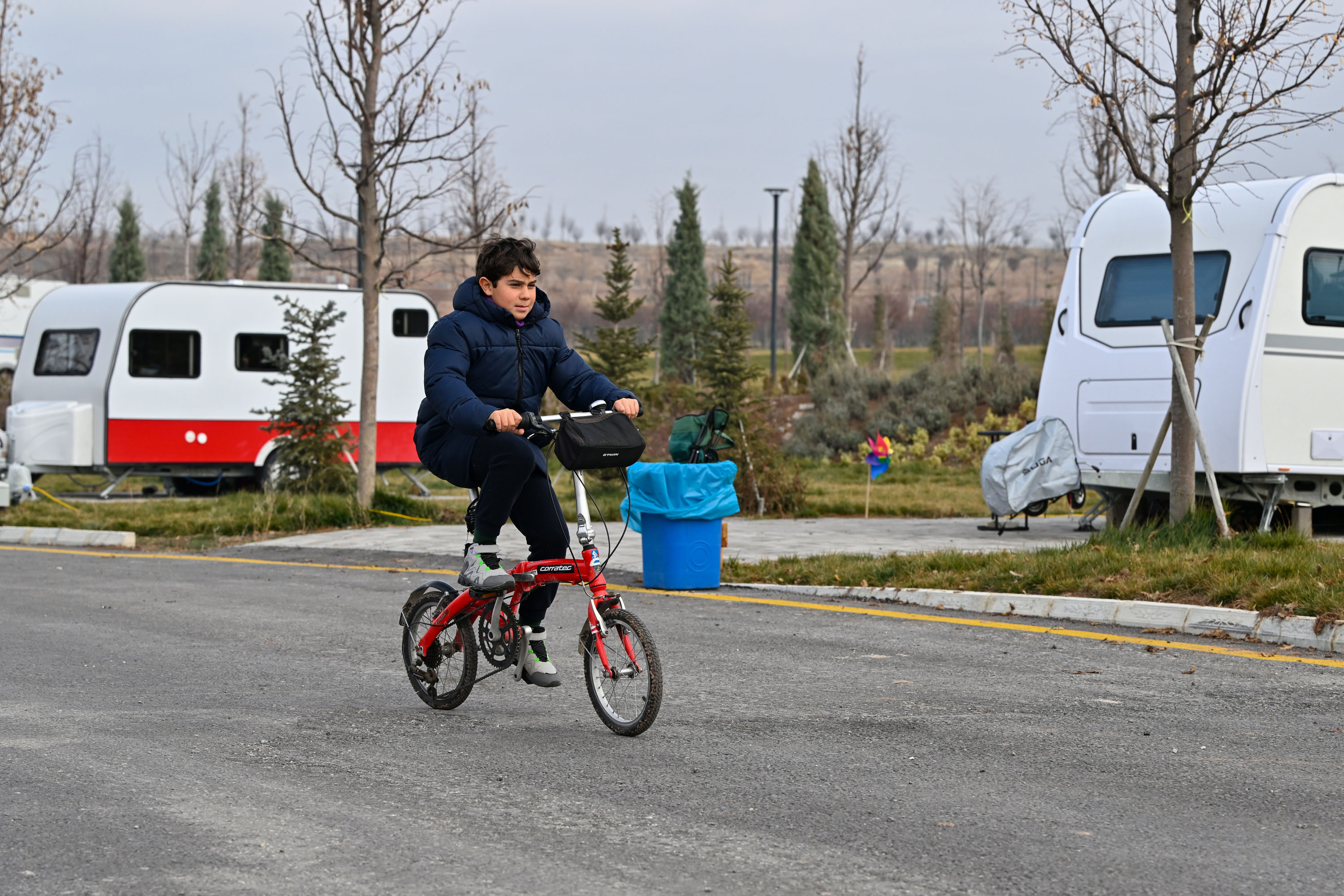 Ankara ATA çiftliğinde karavan ve çadır kamp alanı ilgi görüyor