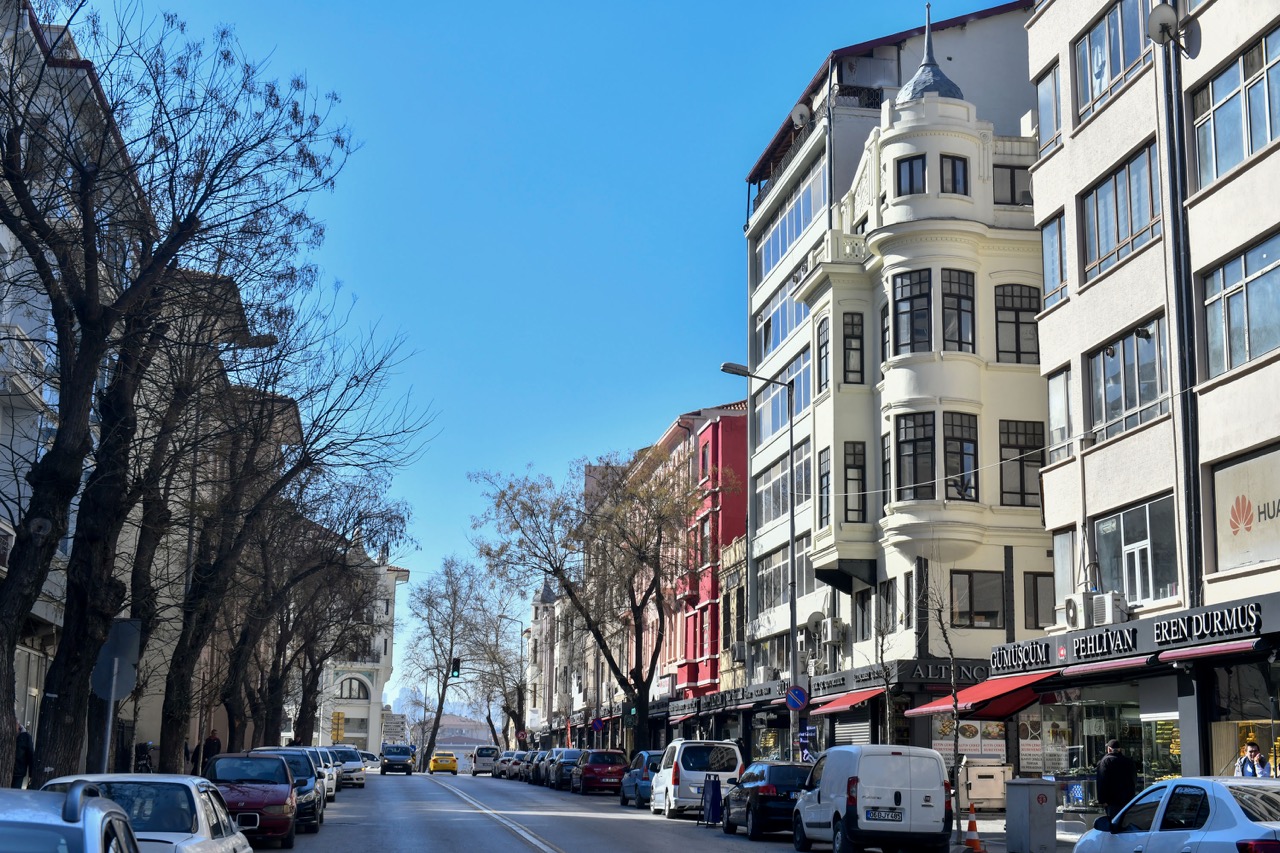 Anafartalar Caddesi’nde çalışmalar tamamlanma aşamasında