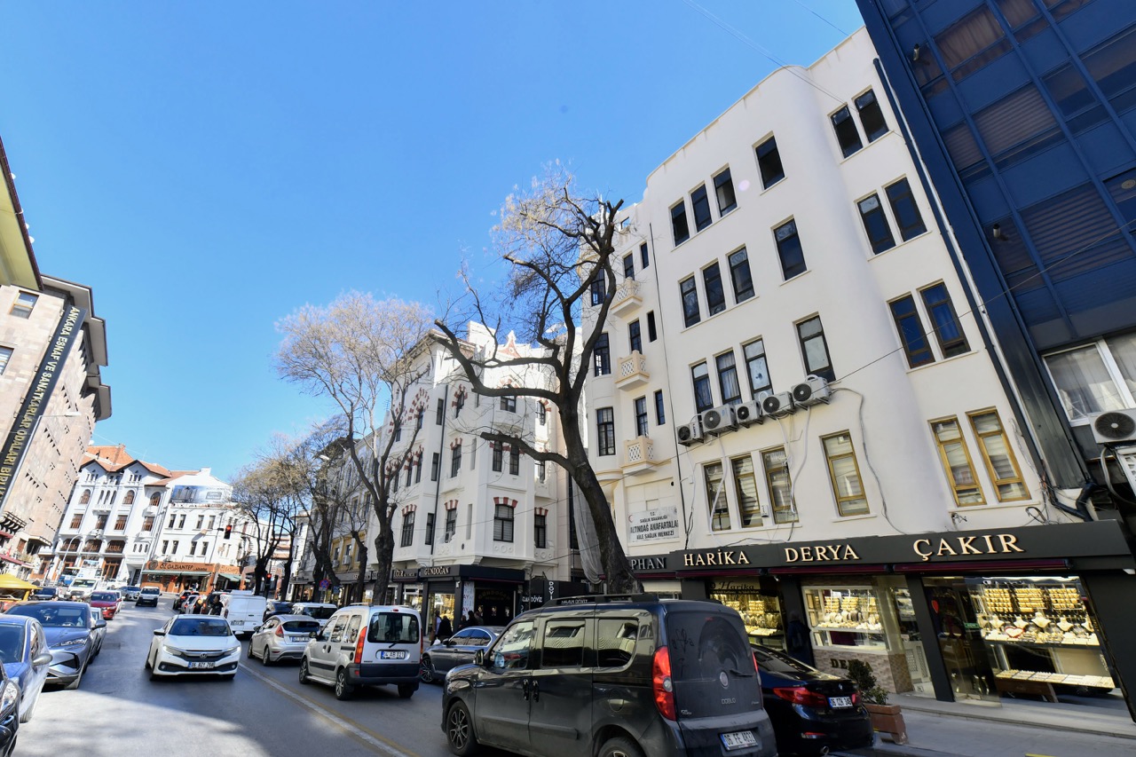 Anafartalar Caddesi’nde çalışmalar tamamlanma aşamasında