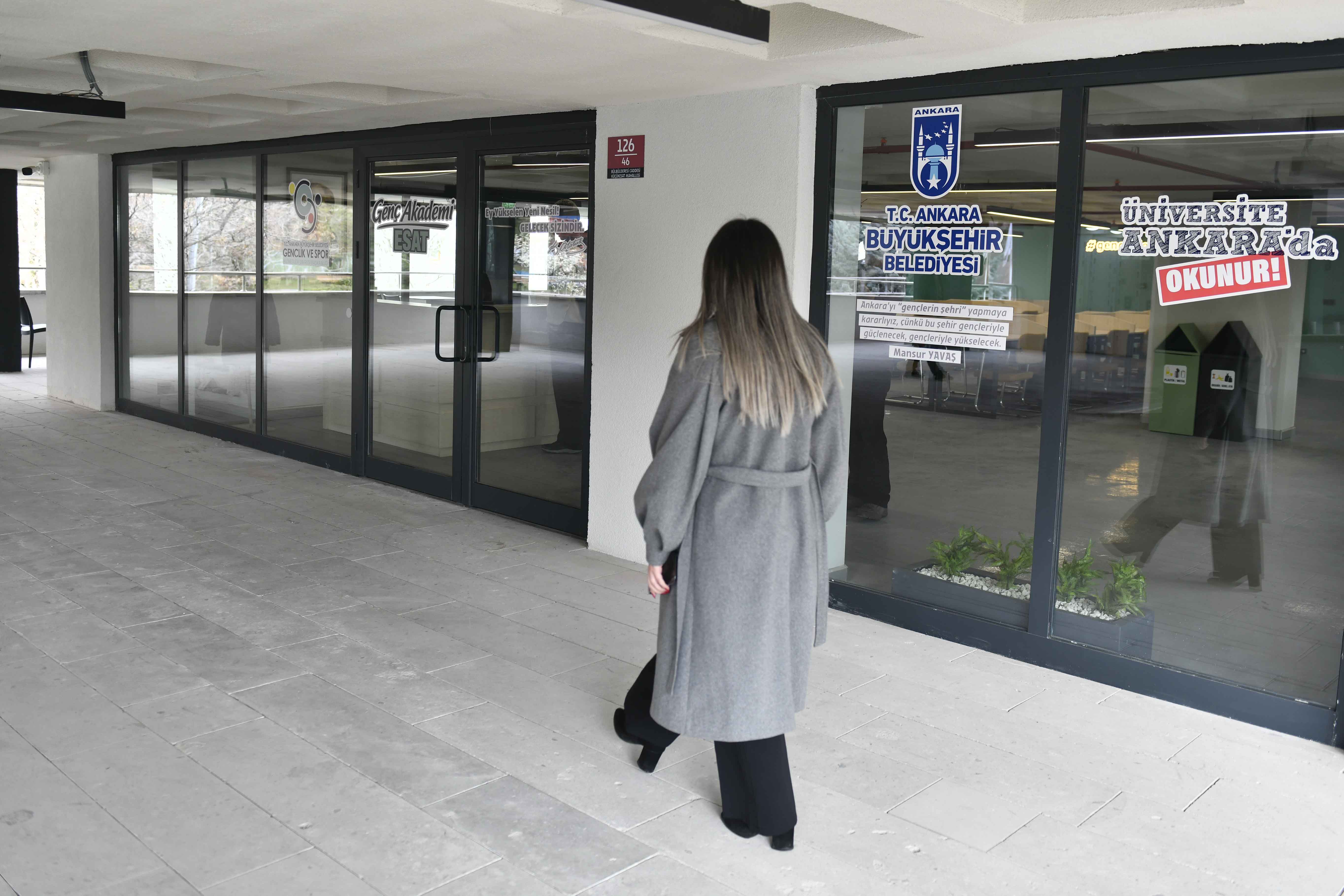 Ankara Belediyesi'nden öğrencilere yeni nesil çalışma alanları