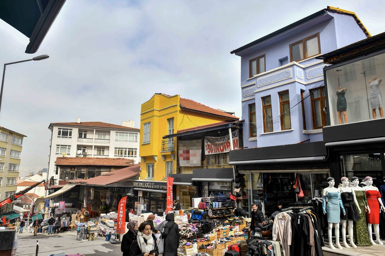 Ankara'nın kalbinde tarihi dönüşüm: çıkrıkçılar yokuşu yenilendi