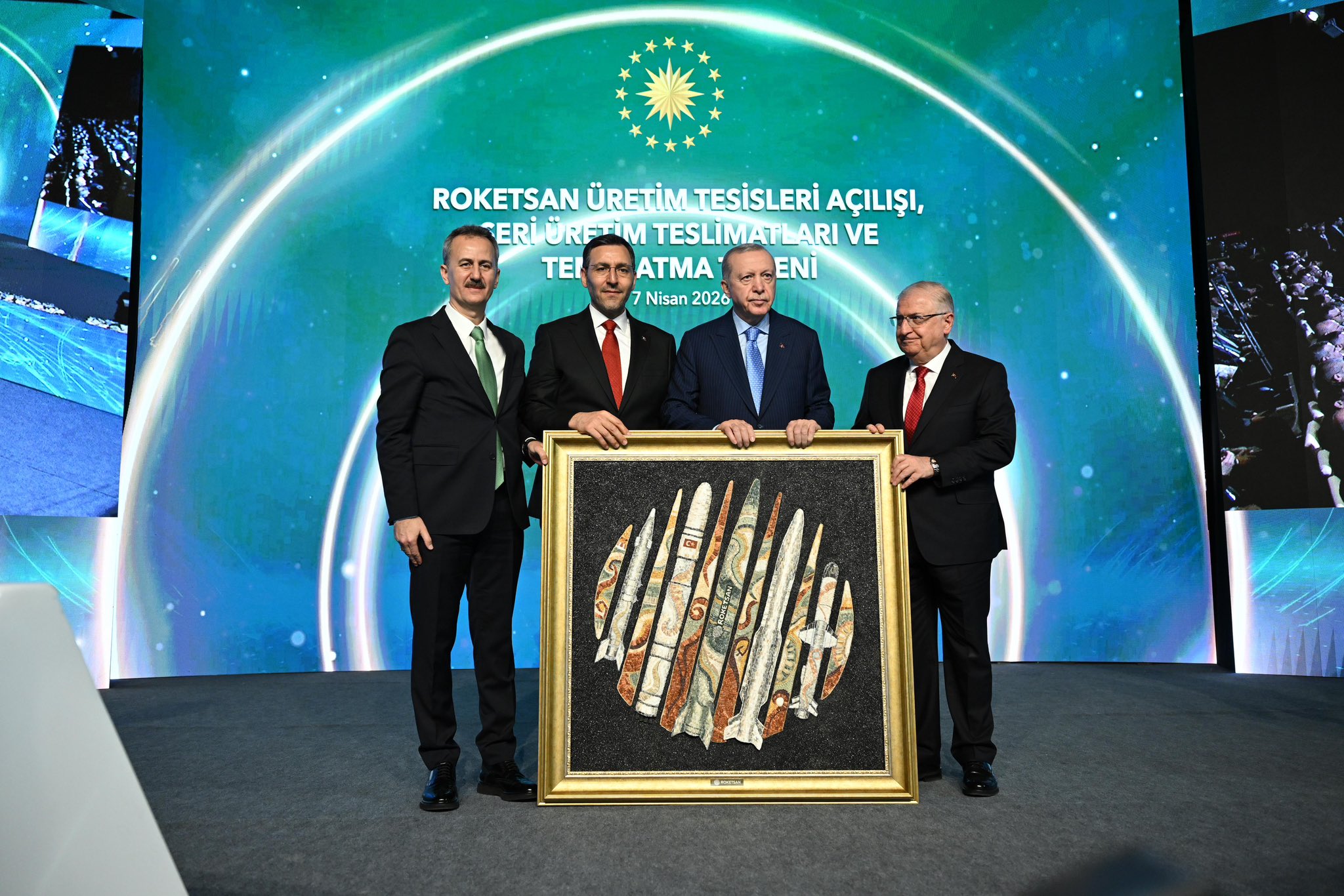 Ankara'da Roketsan'ın üç dev tesisi açılışı yapıldı