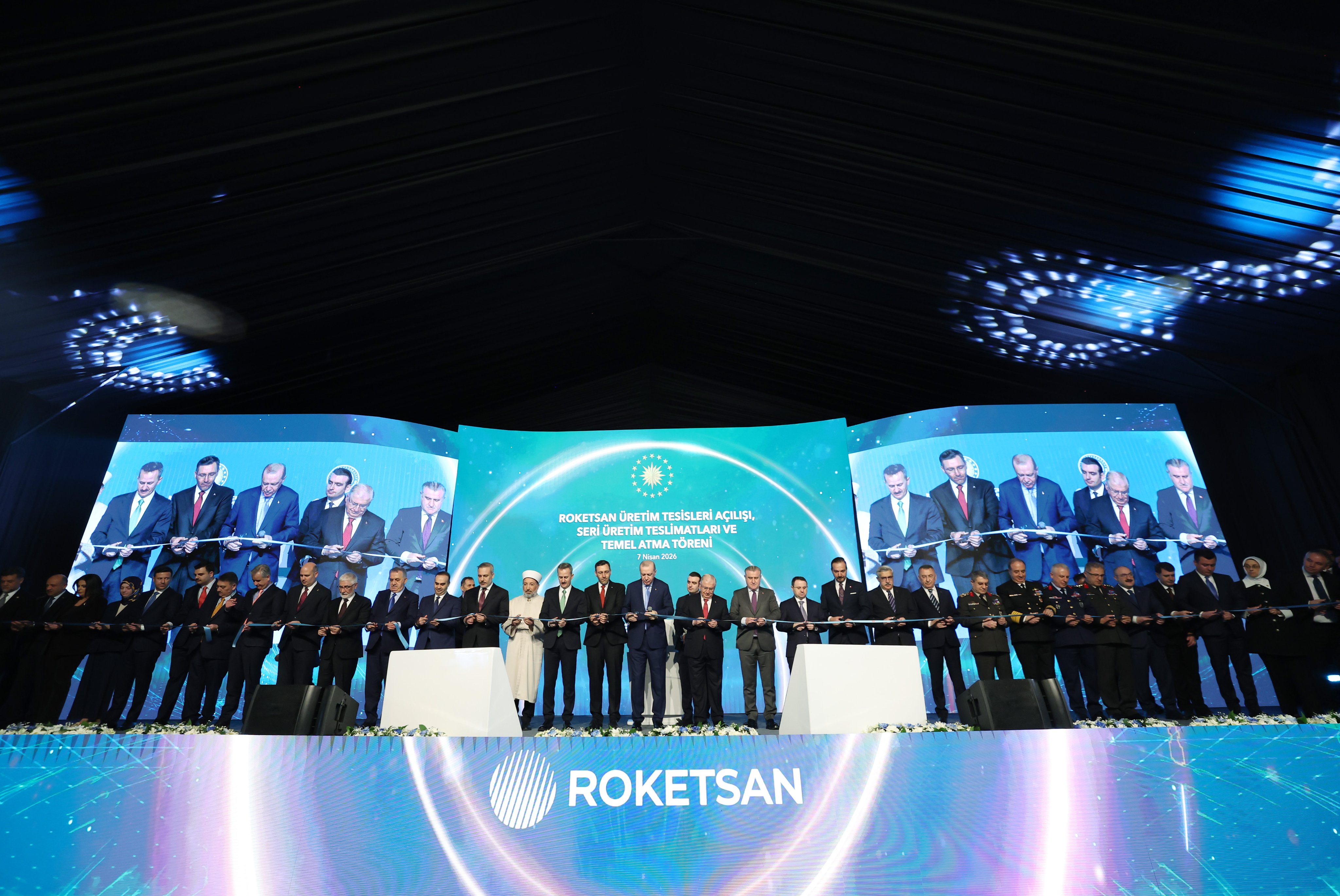 Ankara'da Roketsan'ın üç dev tesisi açılışı yapıldı