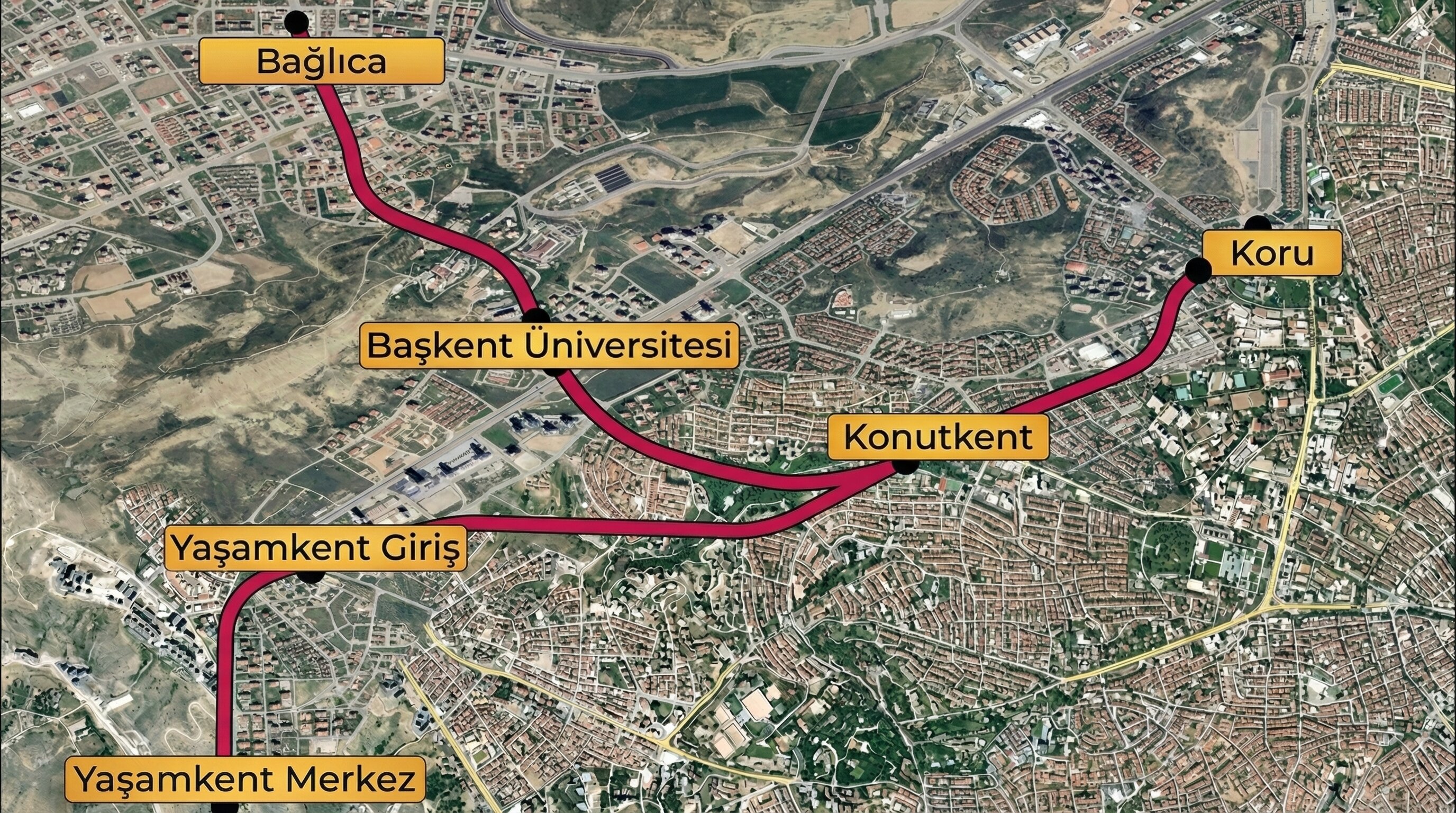 Ankara'ya 4 yeni metro hattı. 44 kilometrelik ulaşım hamlesi