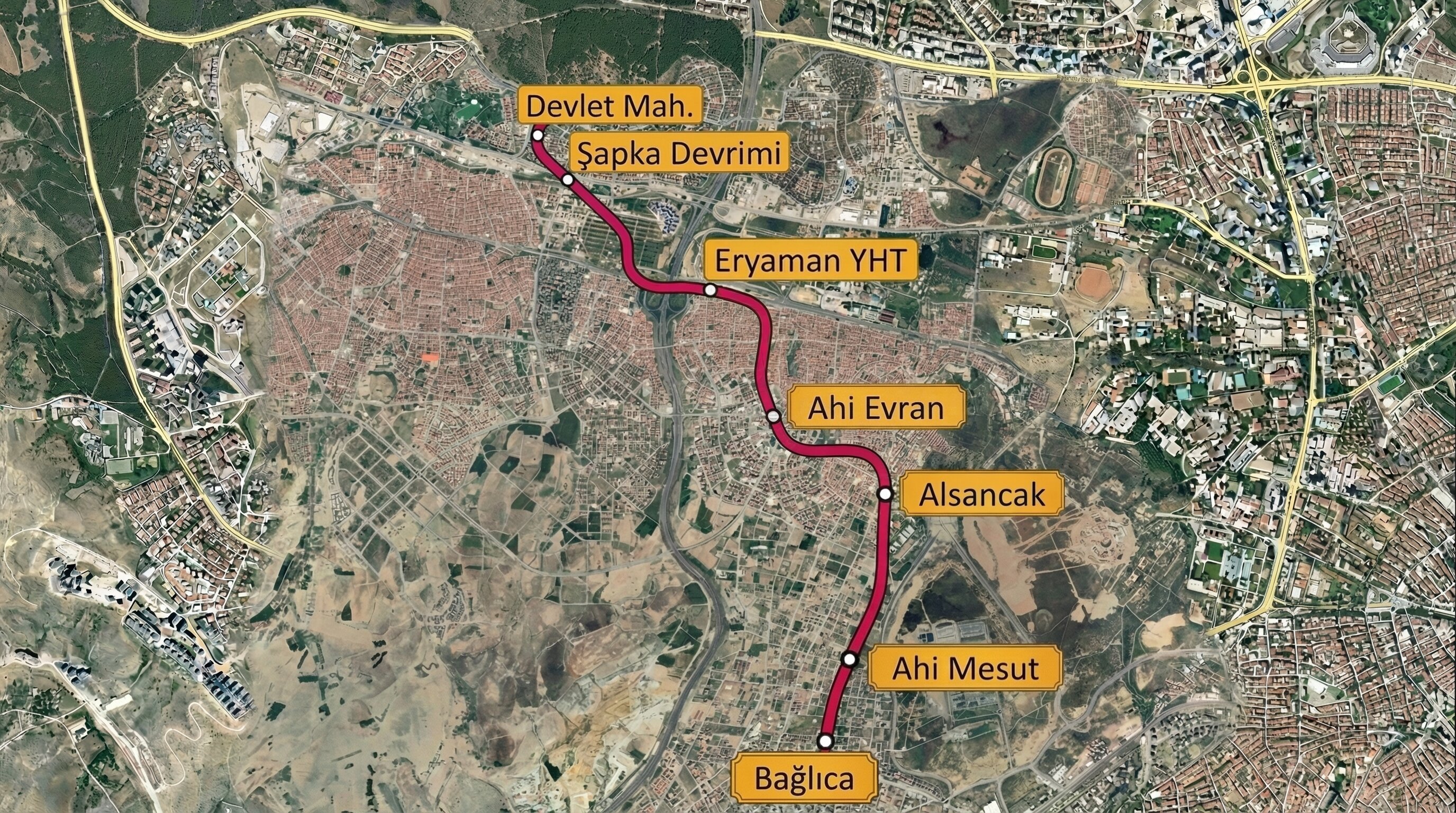 Ankara'ya 4 yeni metro hattı. 44 kilometrelik ulaşım hamlesi