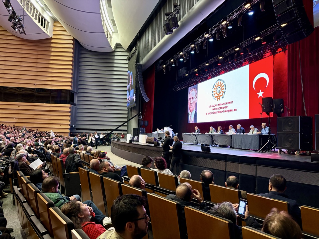 Akçalı Kooperatifi'nde genel kurul tamamlandı: Kura, seçim ve teslim süreci gündeme damga vurdu