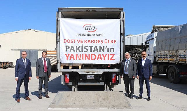 ATO’dan sel felaketinden etkilenen Pakistan’a yardım